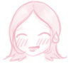 hot pink lady emoticon